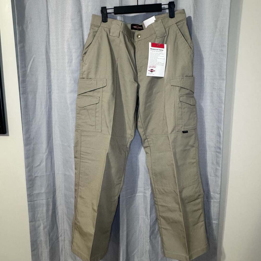 Tru-Spec Women's 24-7 Series Original Tactical Cargo Pants in Khaki